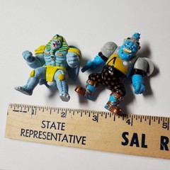 LOT Vtg Mighty Morphin Power Rangers King Sphinx Squatt Space Alien Figure 1993