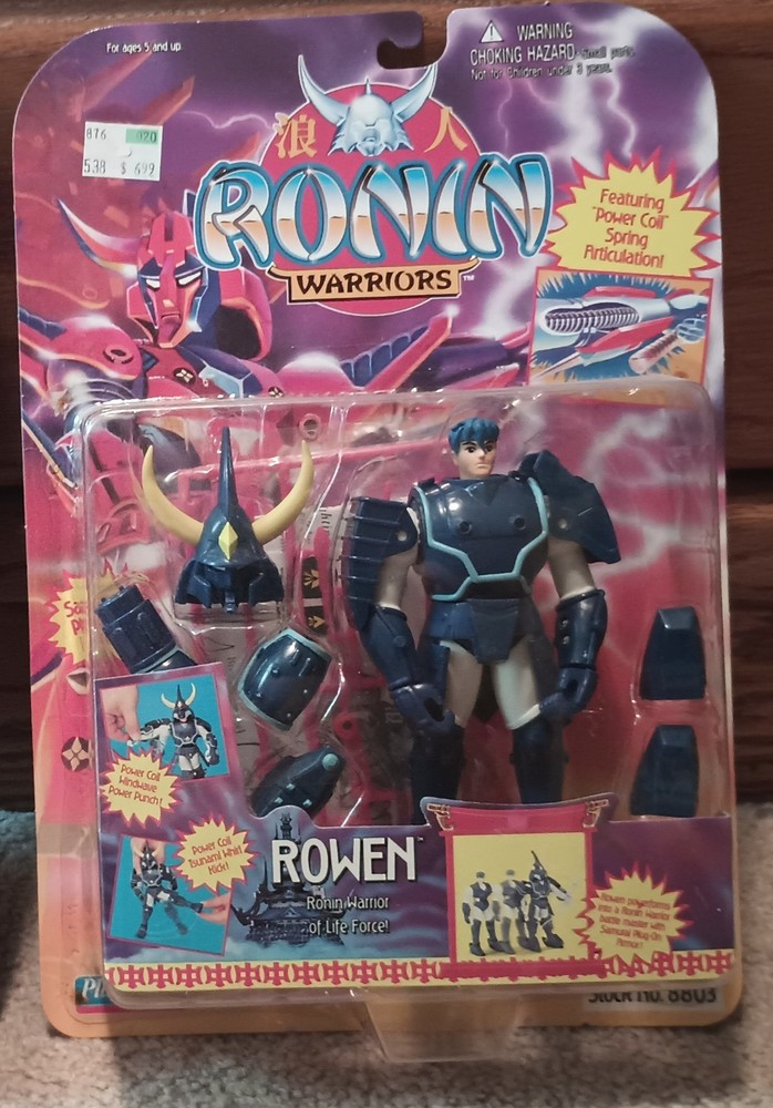 Playmates Toys Ronin Warriors Rowen Action Figure