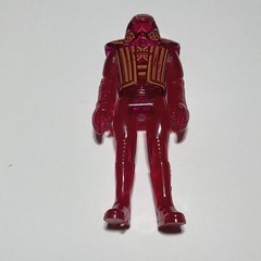 Vintage Tron red WARRIOR 3.75” action figure 1981 Tomy Walt Disney Movie no disk
