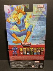 Hasbro Marvel Legends Controller BAF Speedball Action Figure Damaged Package