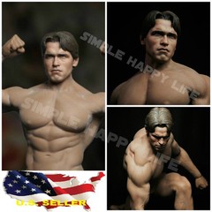 1/6 Arnold Schwarzenegger head Young 3.0 for Terminator T800 Phicen M34 hot toys