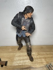 Lot Of 3 Walking Dead McFarlane Toys 9-10in Action Figures Rick Daryl & Micronne
