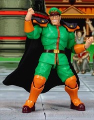 Jada Toys Exclusive Ultra Street Fighter II M. Bison Vega Deluxe Player 2 SDCC