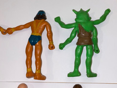 vintage 1982 Arco THE OTHER WORLD figures lot FREE SHIP