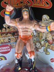 WWE LJN MATTEL SUPERSTARS ULTIMATE WARRIOR ACTION FIGURE BLACK CARD Chase