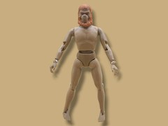 1974 Mego Planet of the Apes Dr. Zaius 8″ (Type 1) Action Figure Nude w/Boots