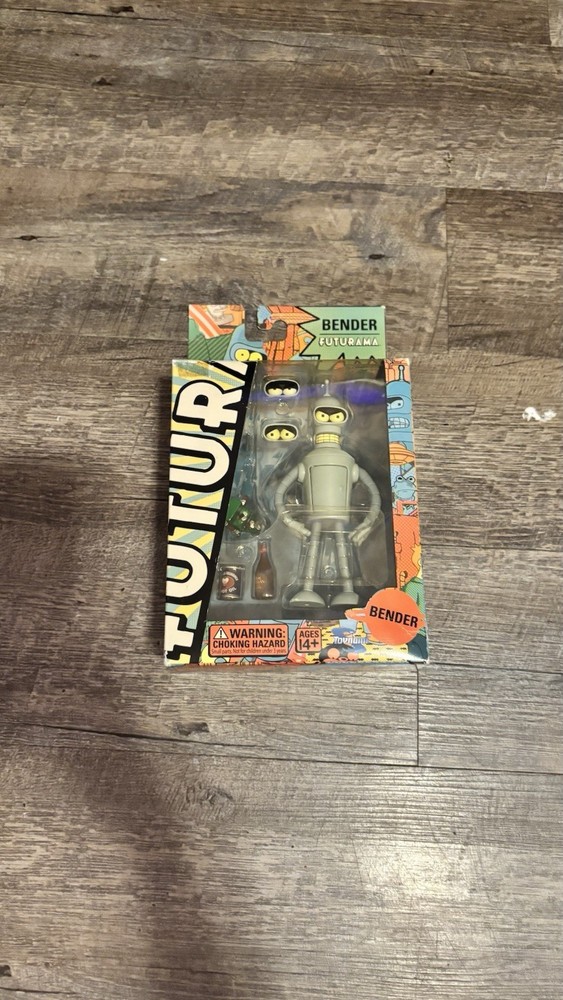 Futurama Toynami 2007 SERIES Bender w/ Robot Devil | Collectible Action Figure
