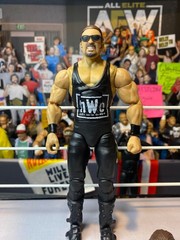 Brian Adams WWE Monday Night War nWo WCW Action Figure w/ Extra Head & Hands
