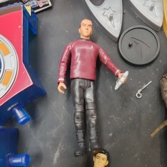 Star Trek Movie Galaxy Collection 8 Figure Lot 2009 Playmates Kirk Spock Sulu