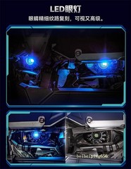 Killerbody Wearable Optimus Prime Helmet Mask Sound Effects Touch Cosplay Helmet