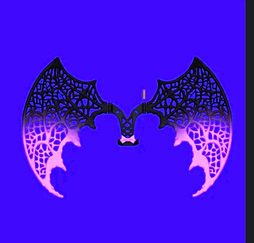 Monster High Draculaura Sweet 1600 wings 3d print