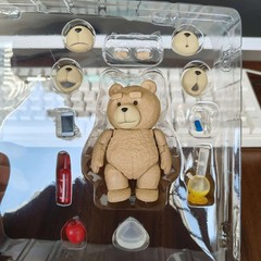 TED 2 Bear Action Figure 10CM Movable Joint PVC Collectible Model Toy Gift Boxed
