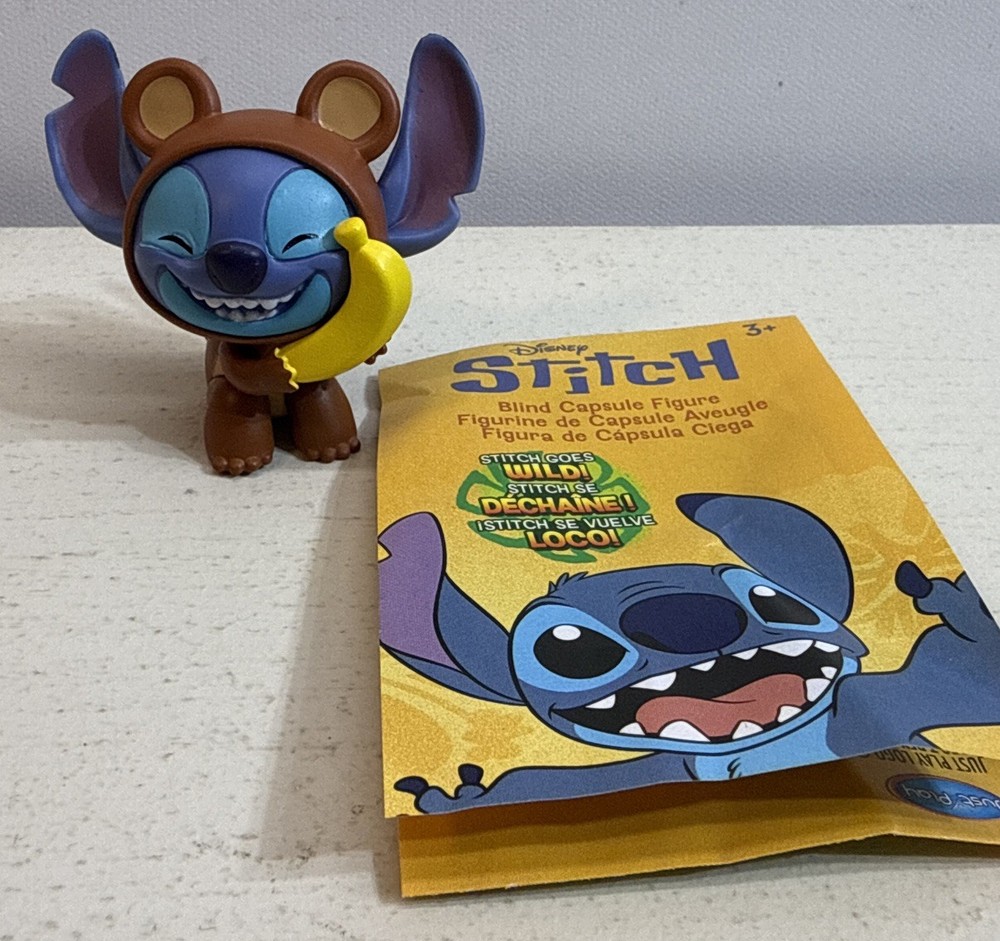 Disney Stitch Goes Wild STITCH MONKEY Figure NEW *READ*