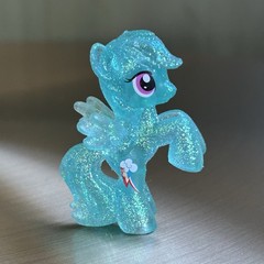 My Little Pony Blind Bag “RAINBOW DASH” glitter (Wave 1) Mini FIM G4