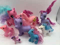 My Little Pony Mixed Lot of 28 Figures (Various Sizes/Years) Read Description