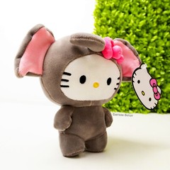 Sanrio Hello Kitty Disguised in Elephant Costume 6″ Stuffed Plush New w/tag Gift