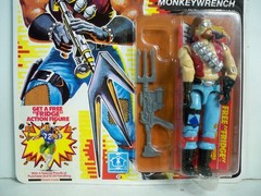 K26i83052 MONKEYWRENCH MOC MINT ON SEALED CARD 1986 GI JOE FIGURE VINTAGE HASBRO