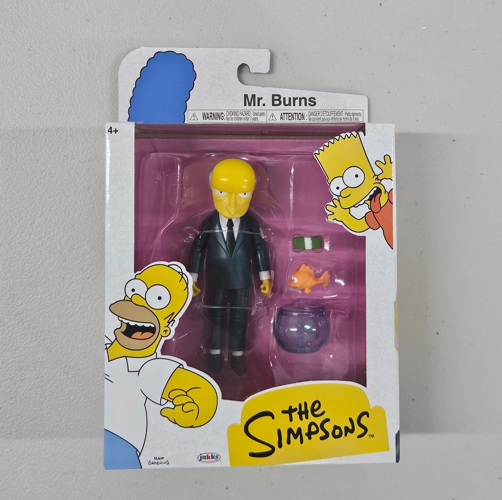 Jakks Pacific “Mr. Burns” Simpsons 5” Figure *NEW*