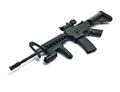 1/6 Scale MK18 Assault Rifle Carbine Gun US Navy Miniature Toy Action Figure