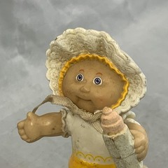 Cabbage Patch Kids Vintage 3.5 in. Plastic Figurines Lot of 2 1980s