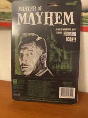 Super7 Reaction Vincent Price Master Of Mayhem Brand New Mint On Card Quick Ship