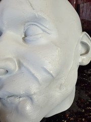 EDWARD SCISSORHANDS 3D PRINT HEAD SCULPT 1:1 RATIO LIFE SIZE