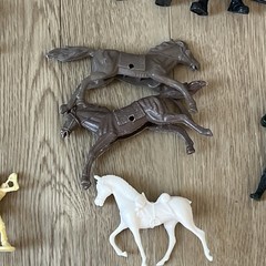 VTG Large Mixed Lot of Military & Other Action Figures & Accessories