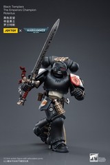 JOYTOY Warhammer 40k Black Templars The Emperors Champion Rolantus 1/18 Model