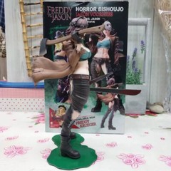 Horror Movie Freddy Vs Jason Bishoujo Statue Anime Action Figure Toy Boxed Gift