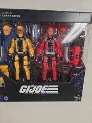 G.I. Joe Classified G.I. Joe Diver Vs Cobra Diver 2-pack Exclusive MASS Device