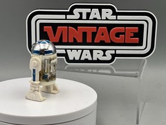 Vintage Custom Star Wars Figure R2-D2 Dagobah Sticker 3.75” Kenner