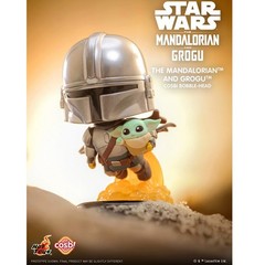 HIPLAY Hot Toys The Mandalorian and Grogu Cosbi CBX34816 Mini Blind Box Set