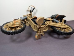 GI Joe ARMY RANGER ATTACK CYCLE 12″ Action Figure 1/6 Scale Motorcycle 2002