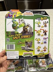 Akedo 2023- Mini Battling Warriors- Teenage Mutant Ninja Turtles – Set 4pcs