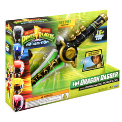 Power Rangers Green Ranger Dragon Dagger – Electronic Toy with Flute Sounds