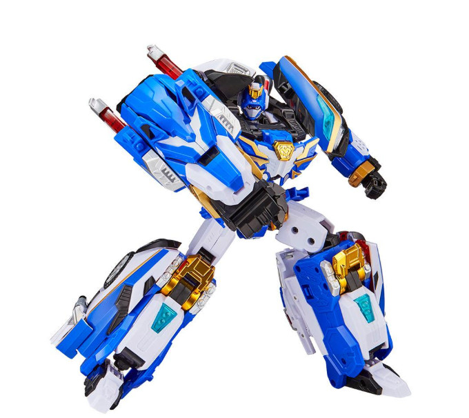 Metal Cardbot W BLUECOP W Transforming Patrol Car Robot Korean Toy 2025