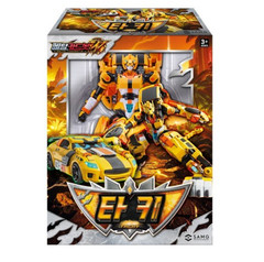 Metal Cardbot W tachy Transforming Robot Action Figure Toy Korean Anime