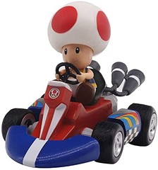 HUAWELL 10 Pcs Supe Mari Bros Kart Pull Back Cars Motorcycle Lugi Yosi Toad P…