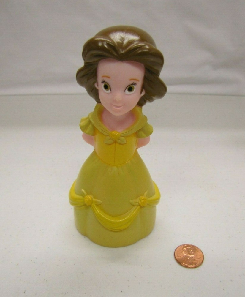 Disney Princess Belle In Yellow Dress Plastic Doll 5″ Toy Figure Cake Topper