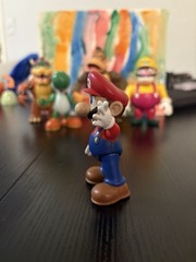 ToyBiz Mario Kart 64 Action Figure Lot | Mario Bowser Yoshi Wario Donkey Kong