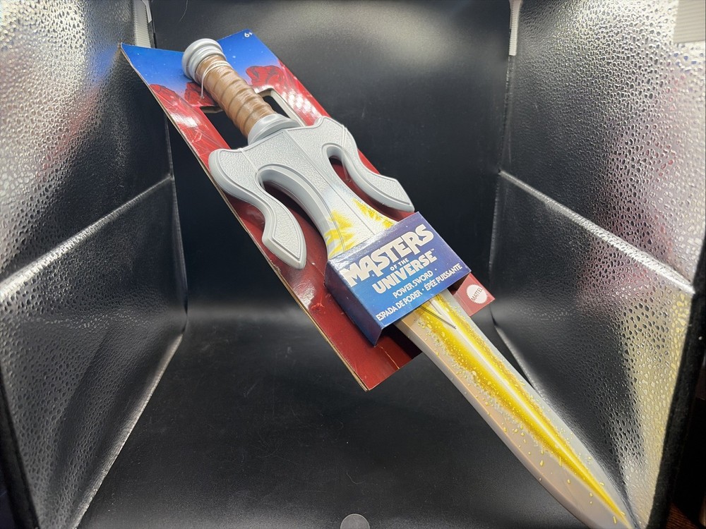 Masters of the Universe Power Sword Kids Role Play Plastic 16.75” New In Hand