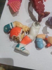 Vintage 1991 Socket Poppers Toy Action Figure Mixed Parts Lot Connectors See Pic