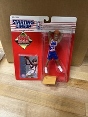 1995 Starting Lineup GRANT HILL Basketball Figure Rookie Card Pistons. Box 128