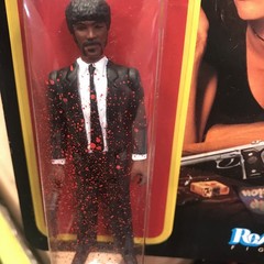 Pulp Fiction Comic Con Blood Splatter Jules Winnfield Figurine. ( W1 )