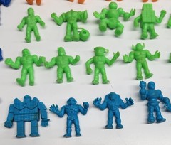 1980’s Lot Of 88 M.U.S.C.L.E Men Vintage Muscle Wrestlers Mixed Colors Free Ship
