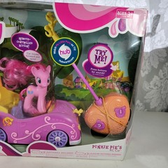 MY LITTLE PONY Pink Remote Control RC Car PINKIE PIE Toy ~ New in Package 2010
