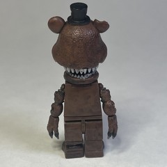McFarlane FNAF Nightmare Freddy Figure w/ 2 Freddles Five Nights at Freddy’s