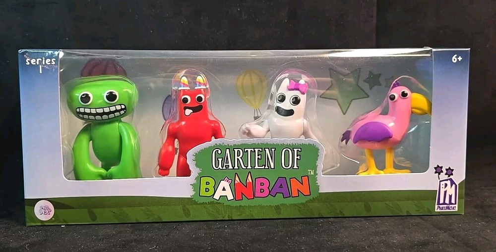 Garten of Banban 2.5″ Figure 4-Pack Series 1 Phat Mojo NEW