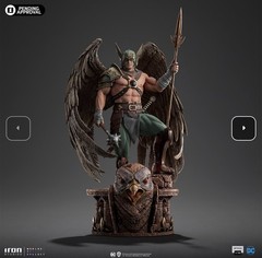 Hawkman 1/10 Deluxe Art Scale Statue (2026) Iron Studios New 10th Anniversary