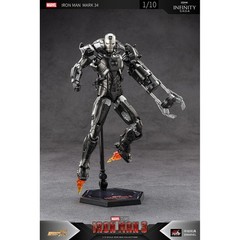 HIPLAY ZD Toys 1/10 Marvel Iron Man MK20 MK31 MK32 MK34 Action Figure Non-LED